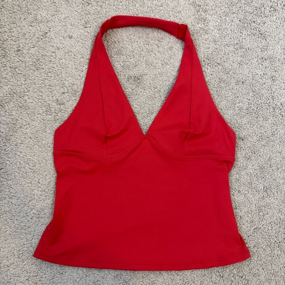 Free People Still Here Halter Top Red S - Picture 3 of 7
